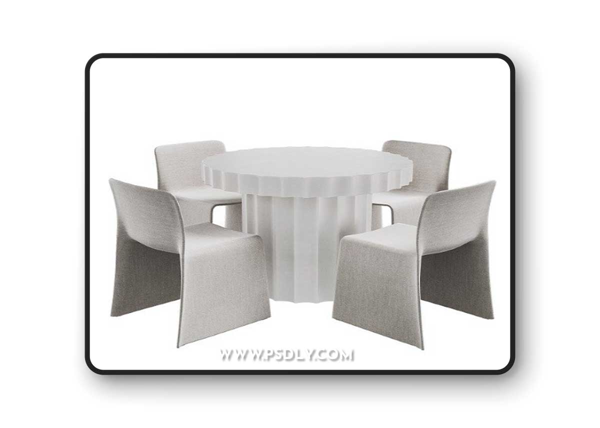 Ripple Table Glove 3d model