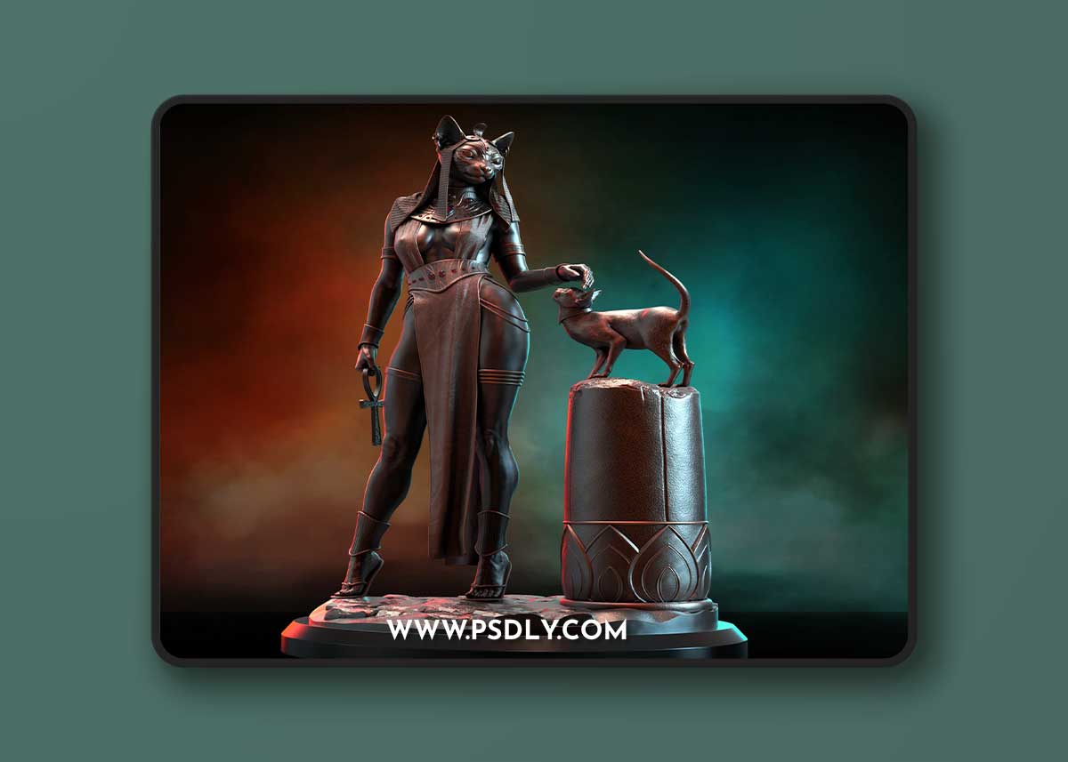 Ritual Casting - Bastet – 3D Print Model