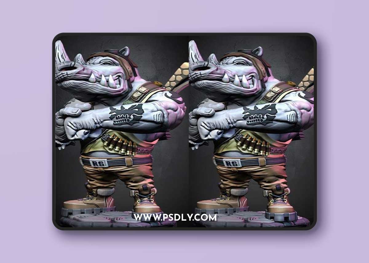 Rocksteady – 3D Print Model