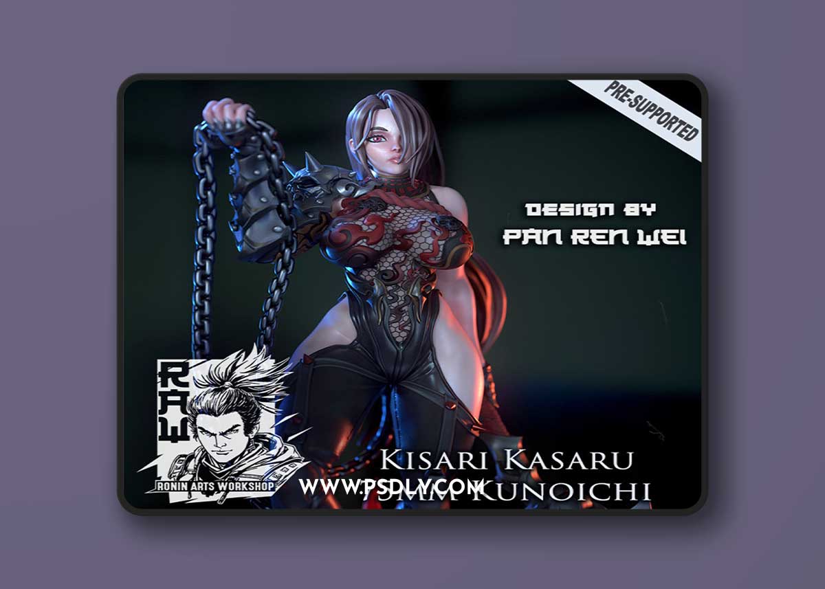 Ronin Arts Workshop - Kisari Kasaru – 3D Print Model