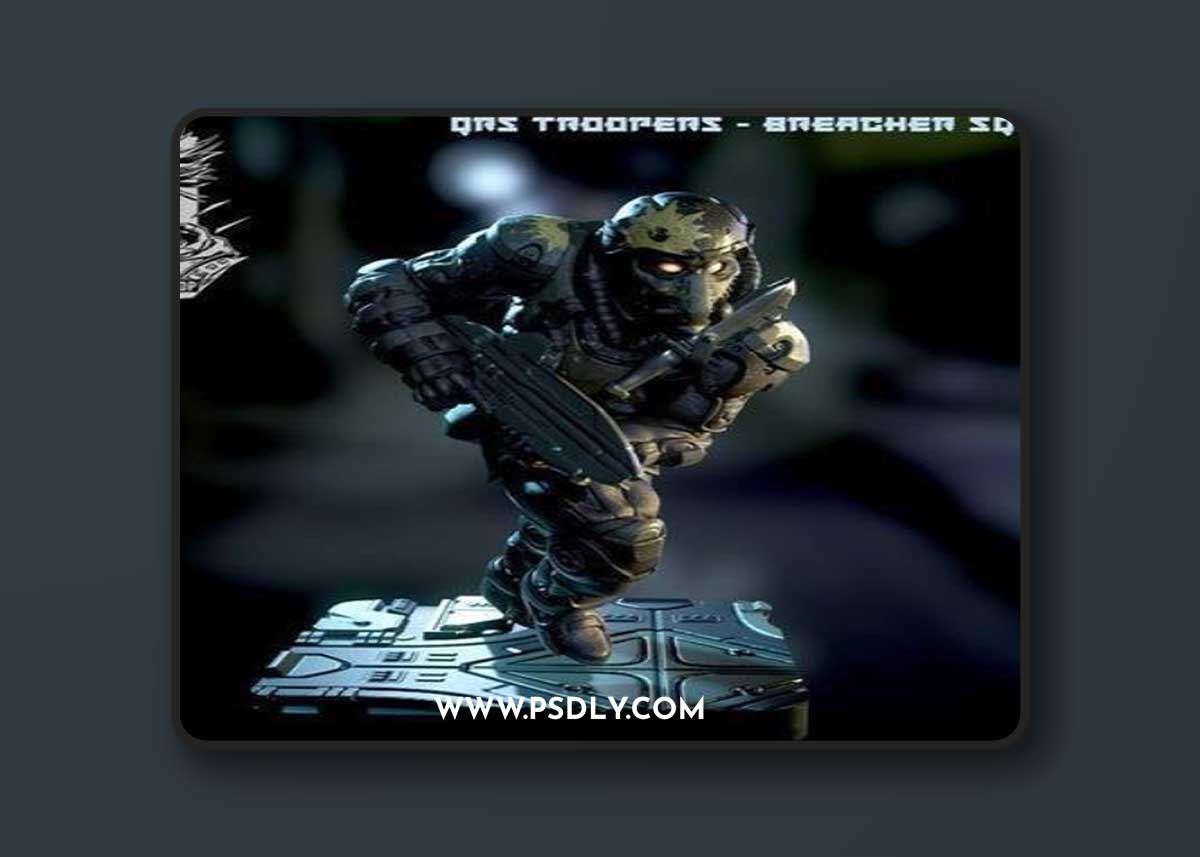 Ronin Arts Workshop - QRS Trooper – 3D Print Model