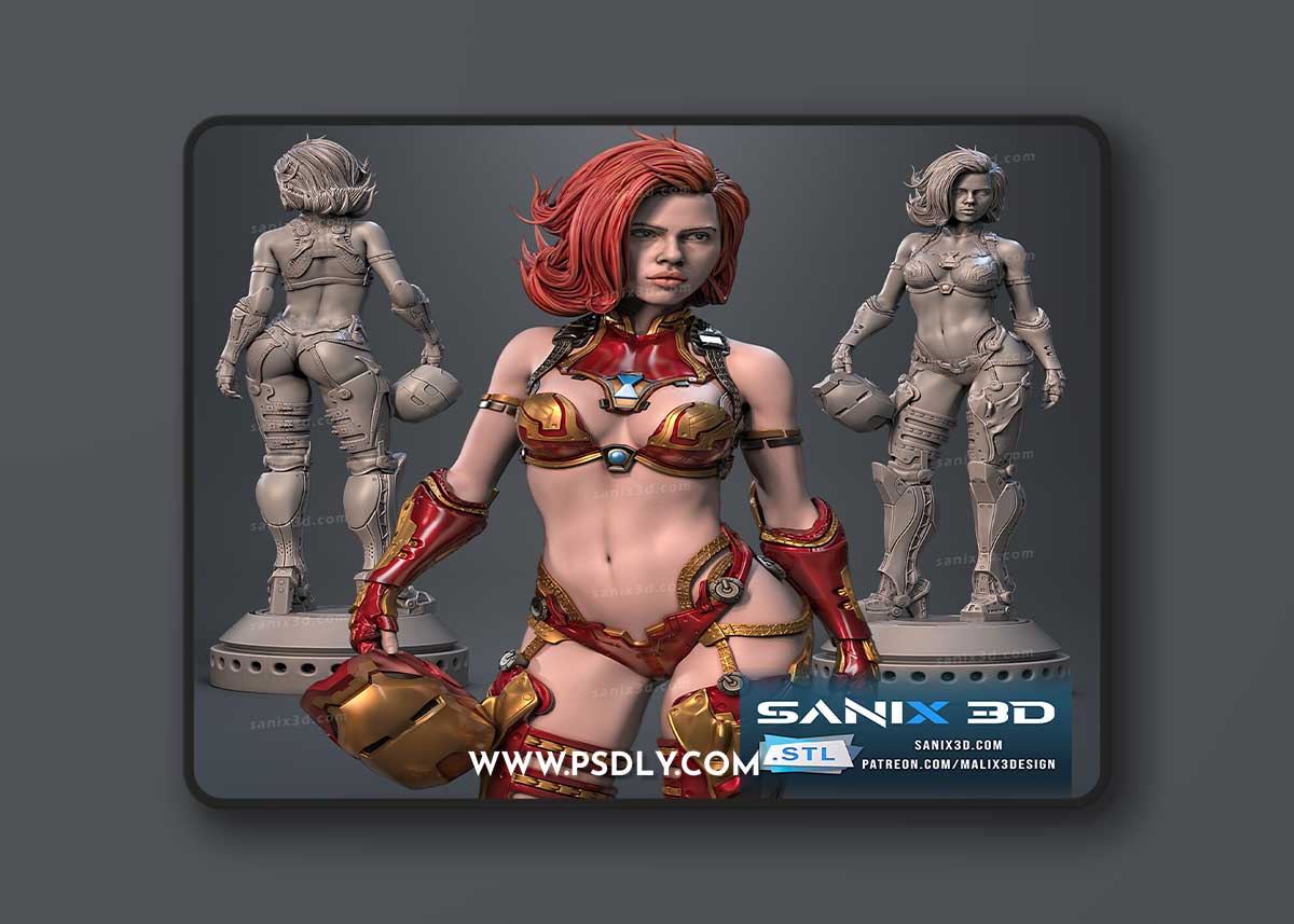 Sanix - Iron Widow – 3D Print Model