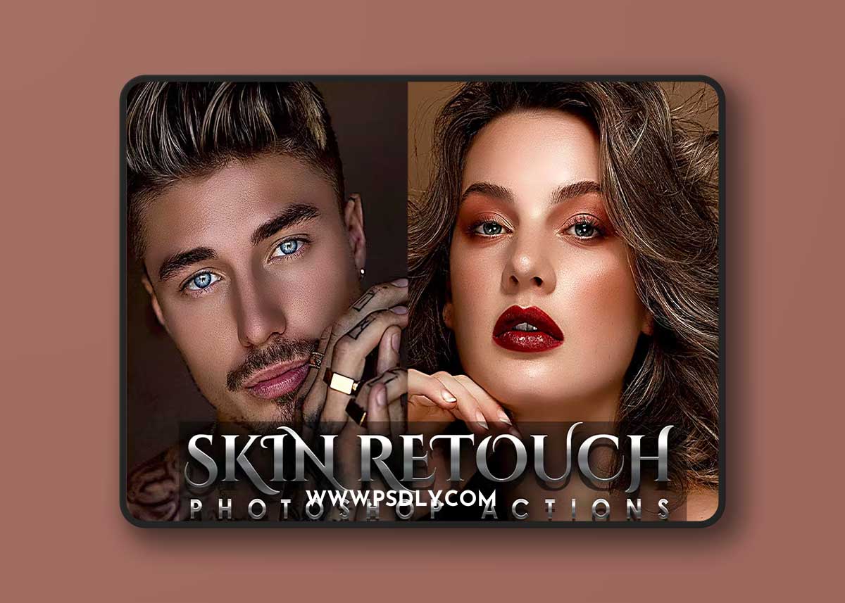 Skin Retouching Photoshop Action