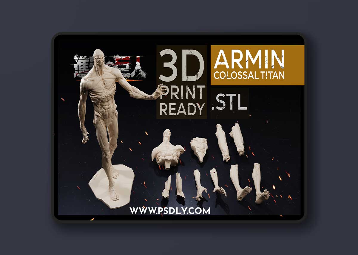 Speed Sculpt in Zbrush - This TITAN BUNDLE – 3D Print Model