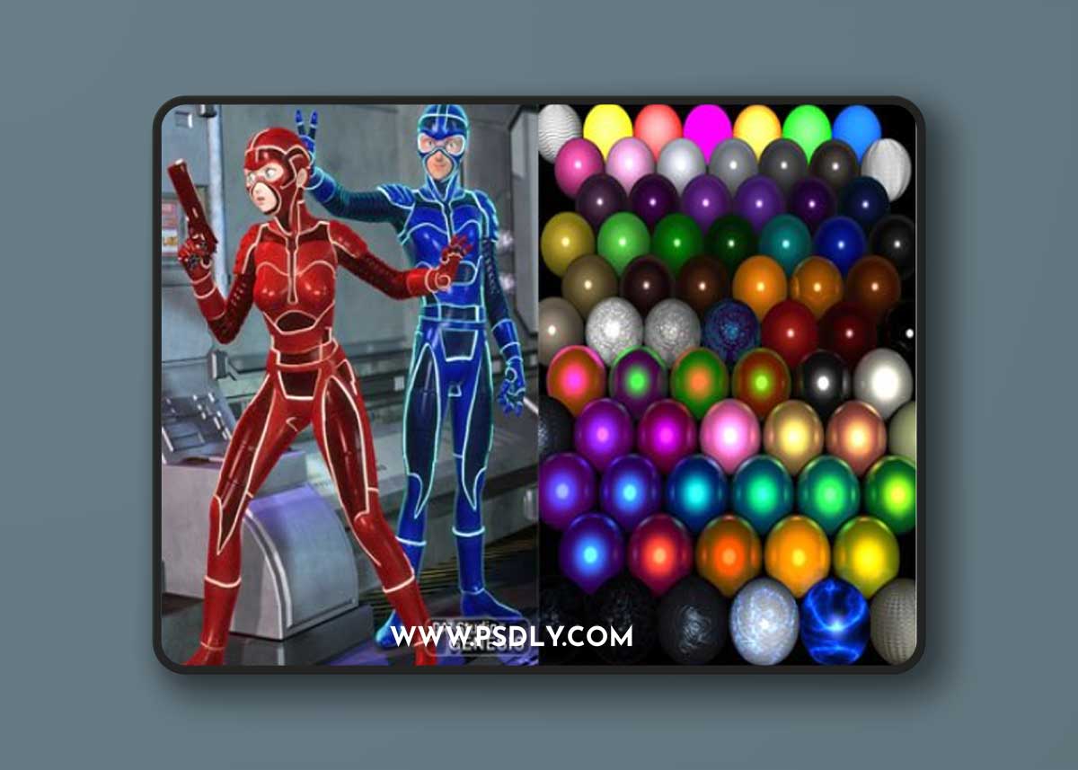 Supersuit Sci-Fi Pack 3D Model