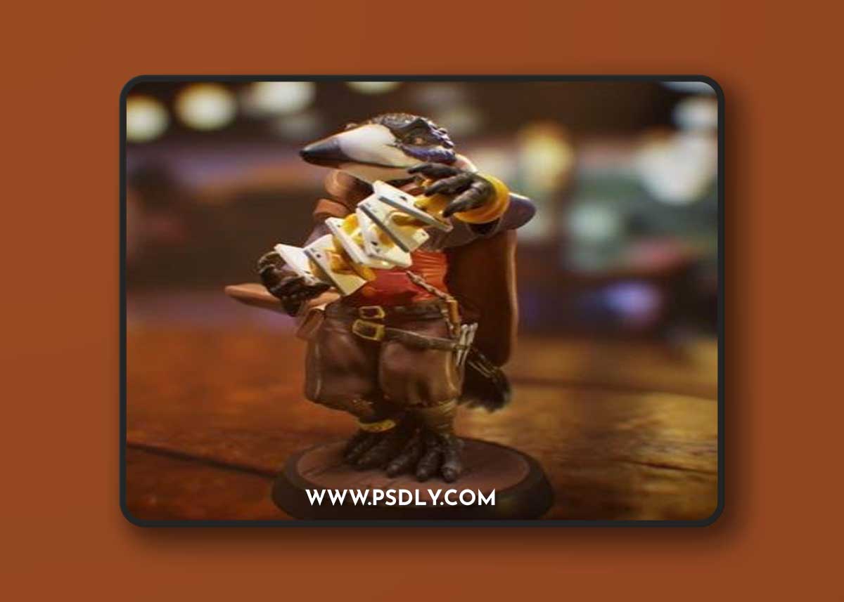 Tengu Gambler – 3D Print Model
