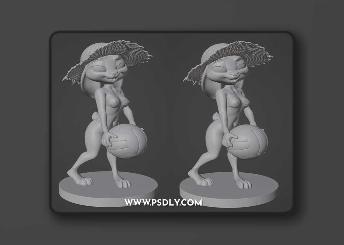 The Super Secret Version Of Judy – 3D Print Model