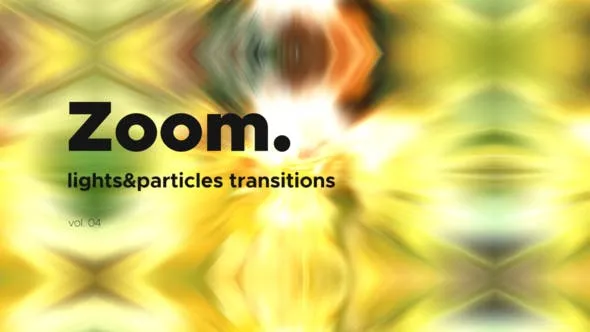 Videohive Lights & Particles Zoom Transitions Vol. 04 47054591