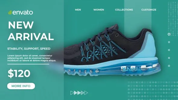 Videohive Sneakers Sale Product Promo 47139367