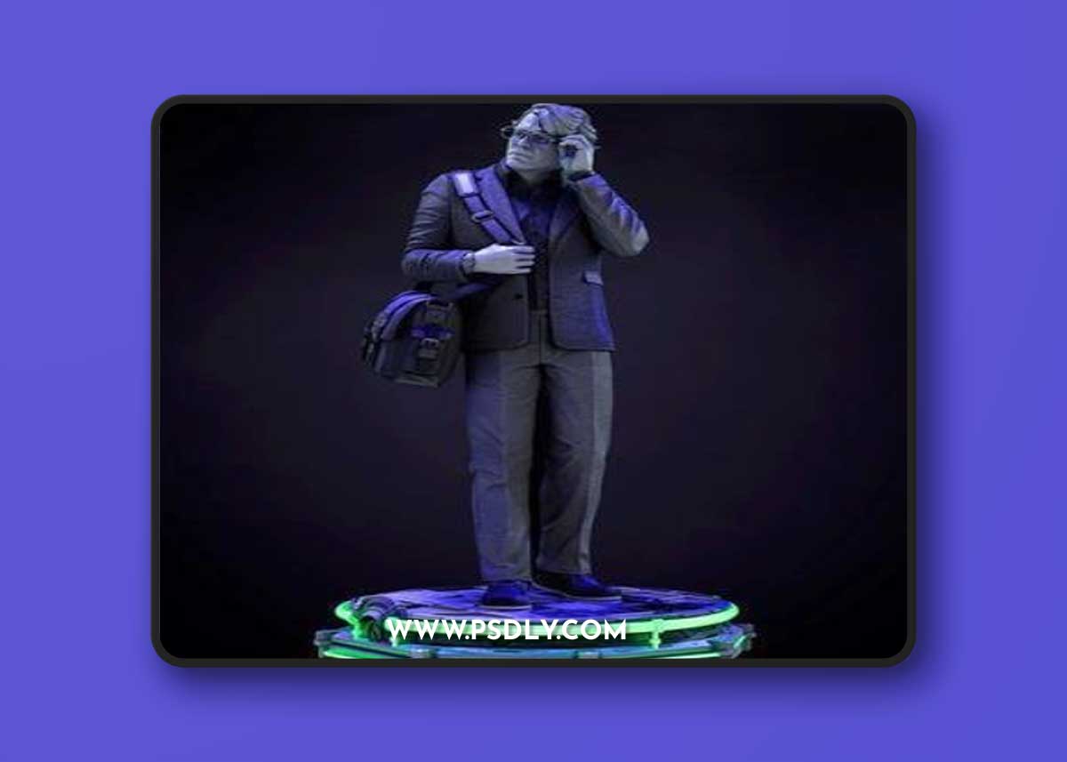 WICKED - Bruce Banner Sculpture – 3D Print Model