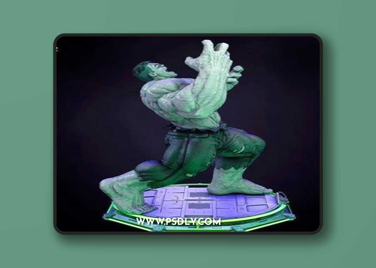 WICKED - Hulk Sculpture – 3D Print Model