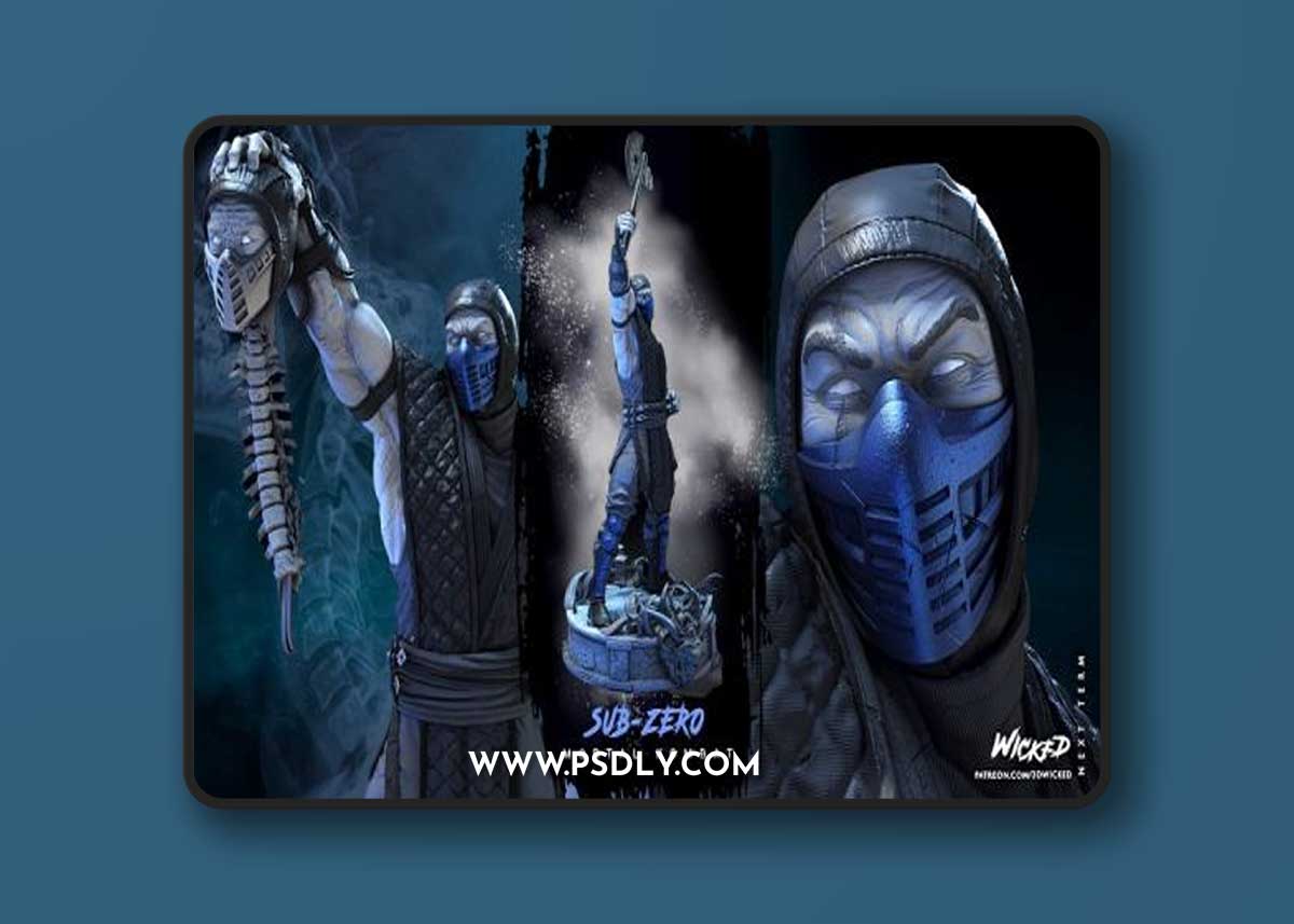 WICKED - Sub Zero Sculpture – 3D Print Model