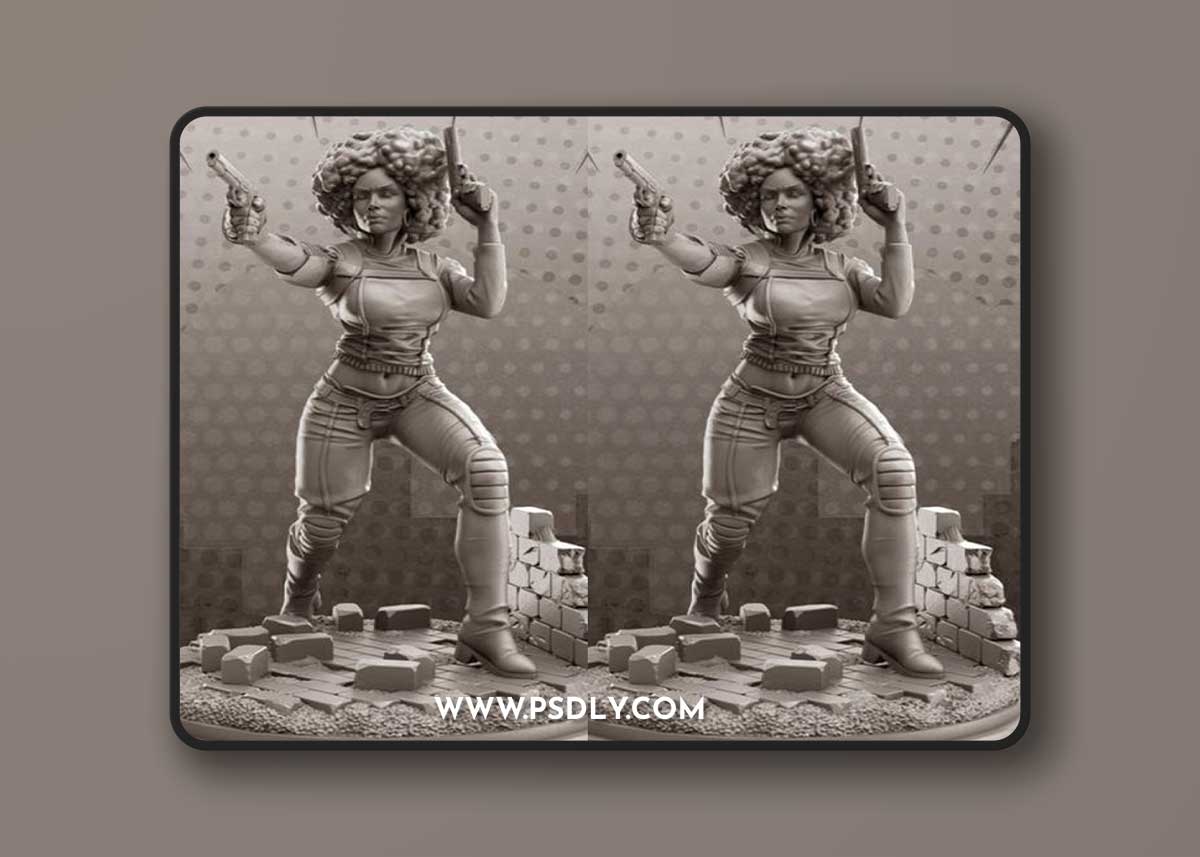 Wong (Wongers) and Misty Knight (Robo Arm of the Law) – 3D Print