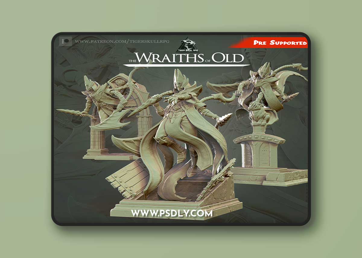 Wraiths of Old – 3D Print Model