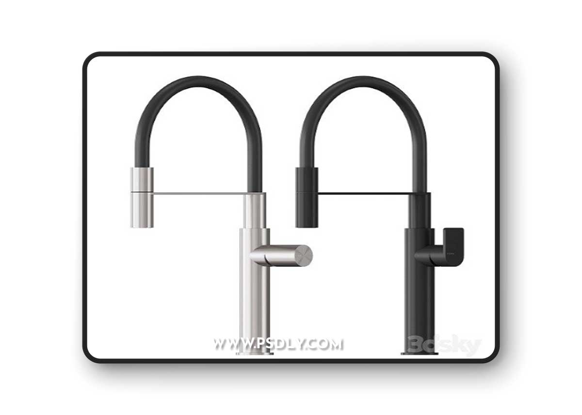 ZAZZERI Q316 Kitchen Faucet 3d model