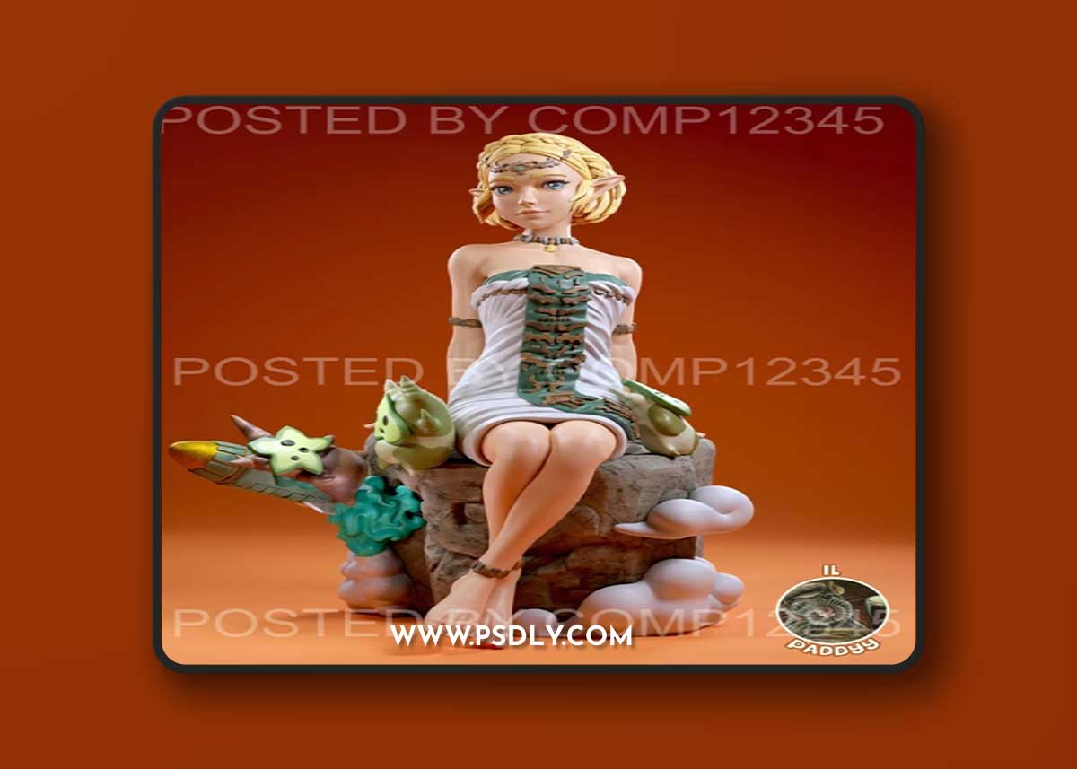 Zelda Totk Fan Art – 3D Print Model