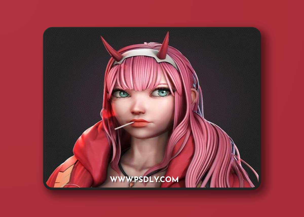 Zero Two - DARLING – 3D Print Model