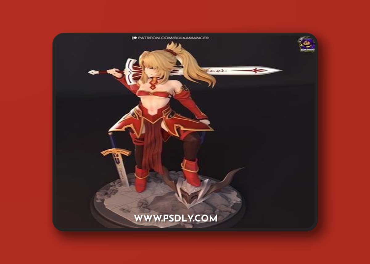 Bulkamancer Sculpts - Mordred - Fate – 3D Print Model