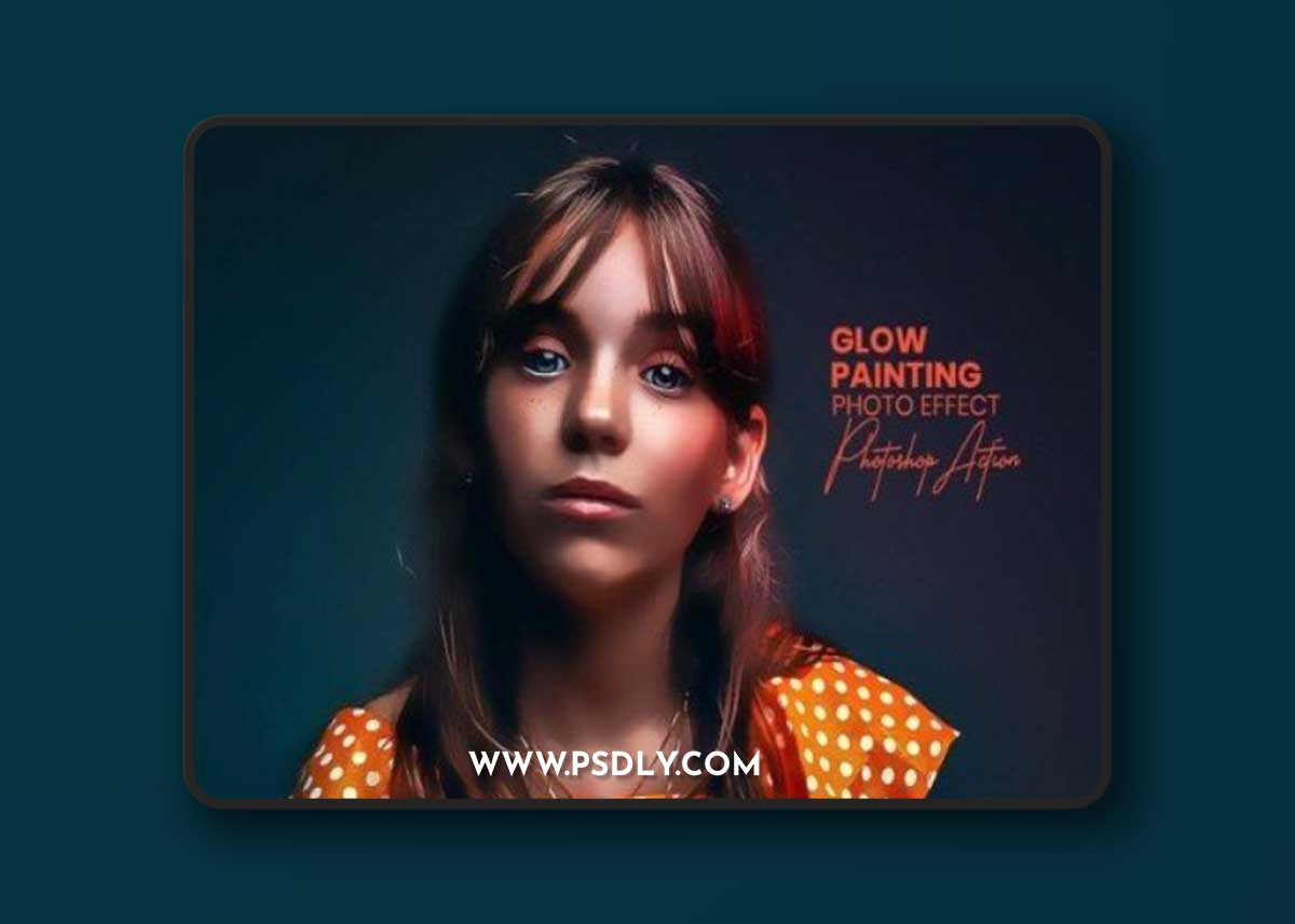Glow Painting Photoshop Action