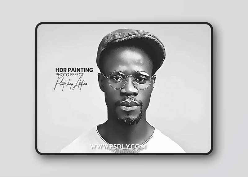 HDR Painting Photoshop Actions