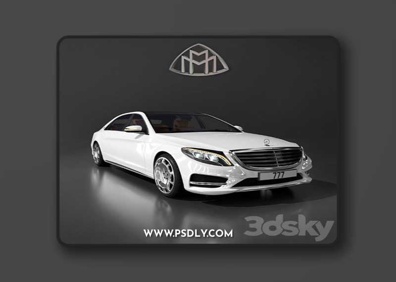 Mercedes-Benz Maybach 3D Model