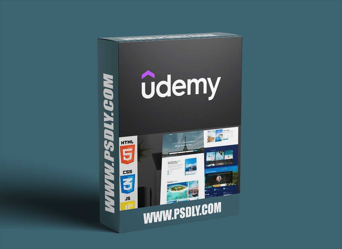 Responsive Travel Website Using HTML CSS & JS