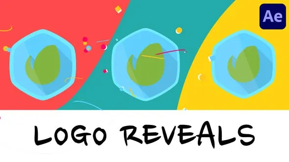 Videohive Colorful Logo Reveal Pack for After Effects 47406733
