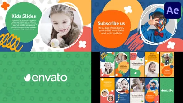 Videohive Kids Slideshow for After Effects 47246547