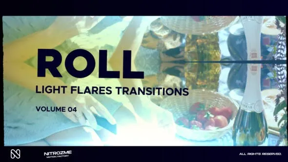 Videohive Light Flares Roll Transitions Vol. 04 47223929