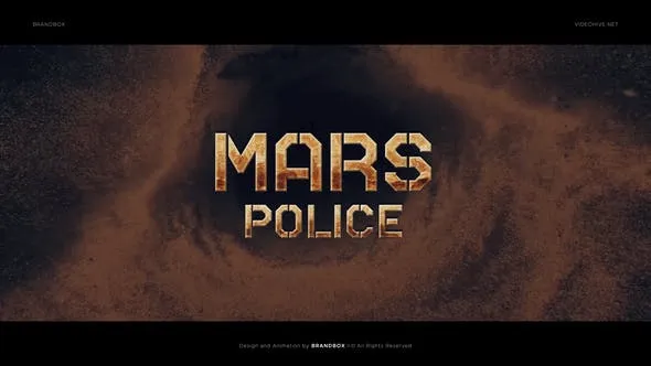 Videohive Mars Police Trailer 46611043