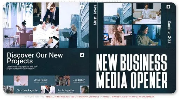 Videohive New Business Media Opener 47491743