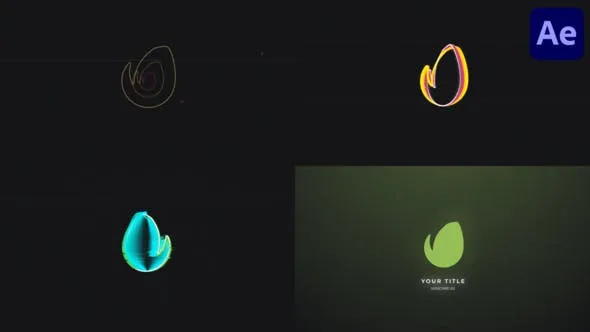 Videohive Quick Noisy Logo Reveal for After Effects 47530332