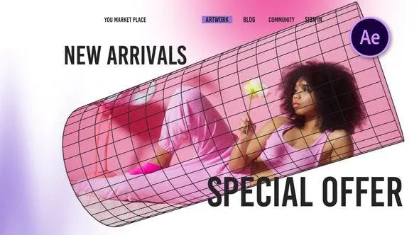 Videohive Wire & Color Fashion Opener 47611478