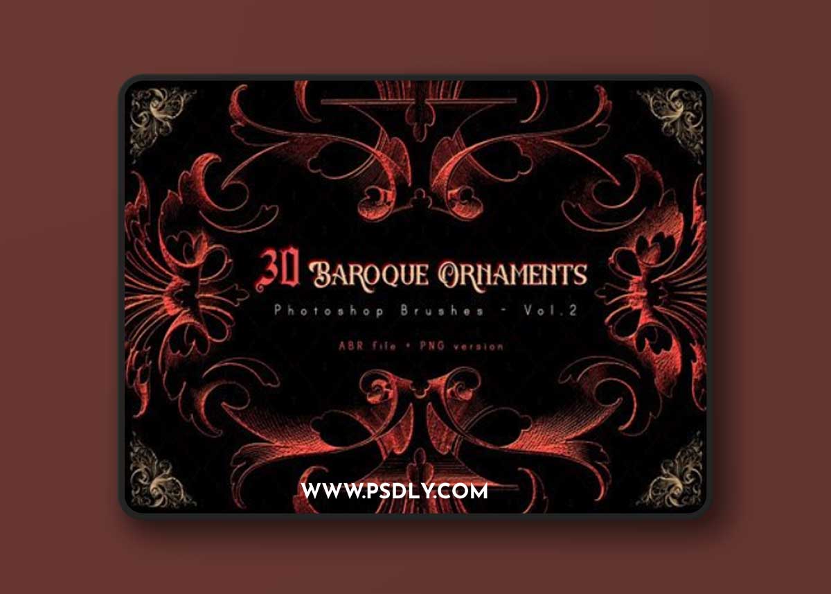 Angle Ornaments Brushes [Vol.2] for Photoshop