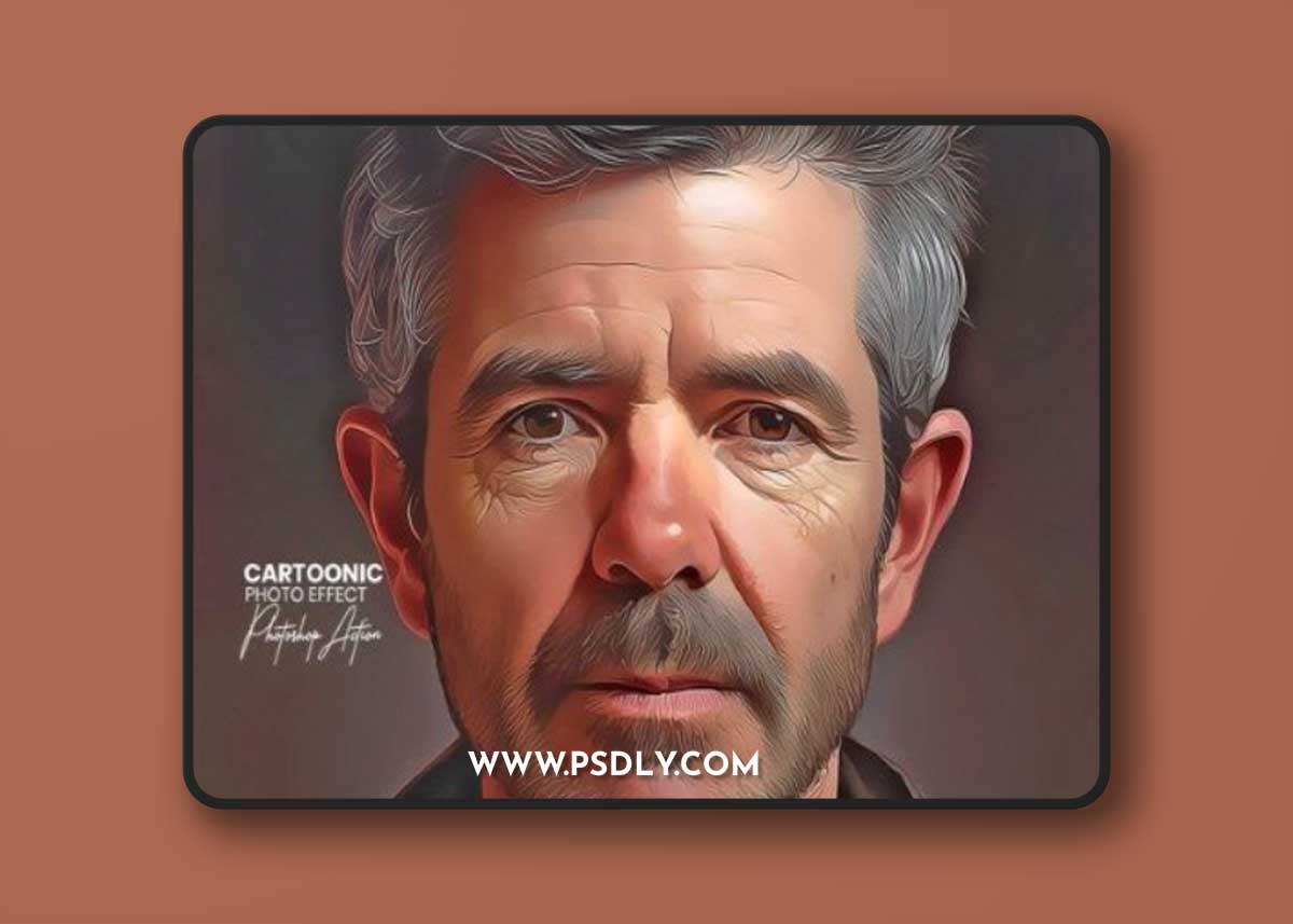 Cartoonic Photoshop Action