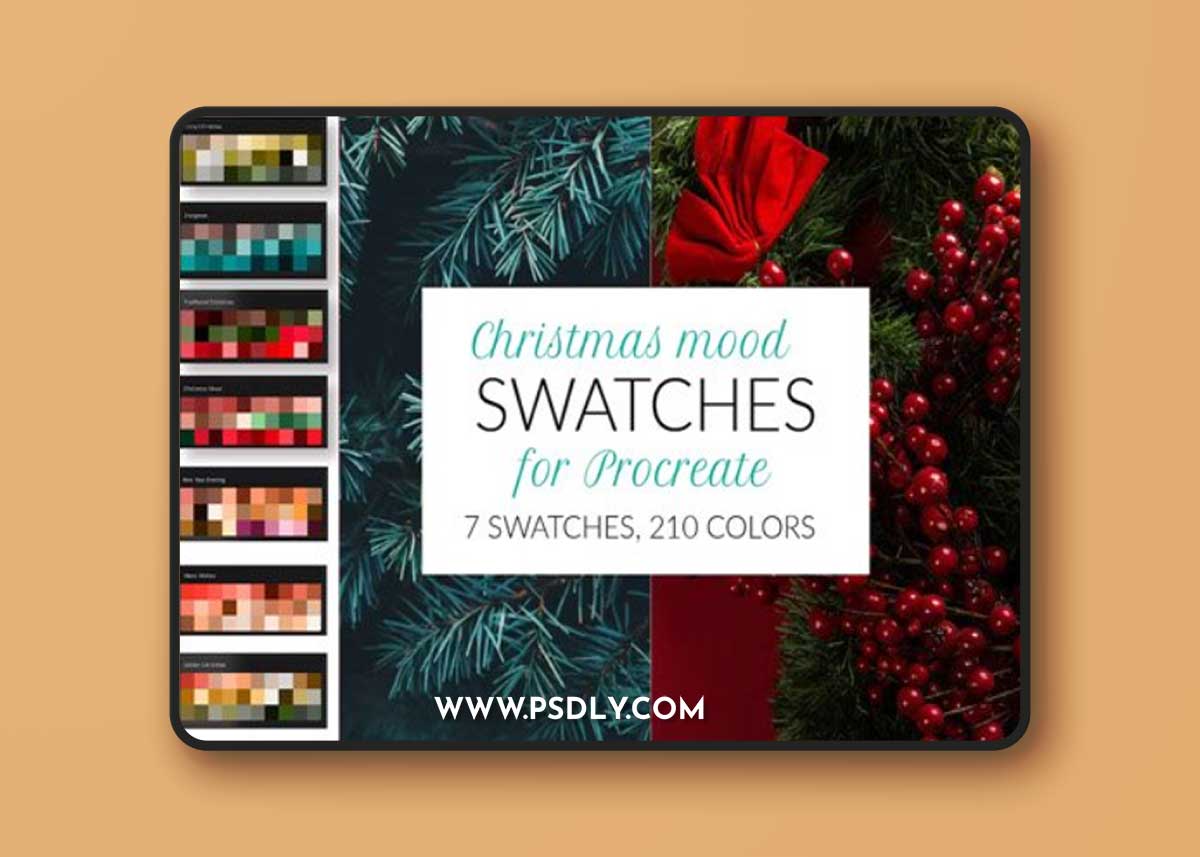 New Year Mood Color - Procreate Palette Swatches