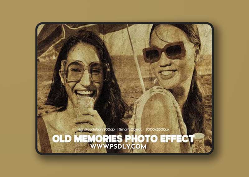 Old Memories Photoshop Effect