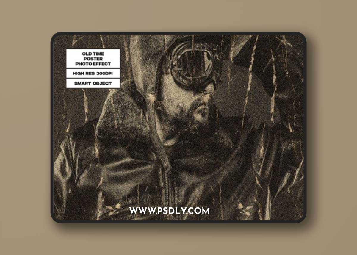 Old Time Poster Photo Effect GMPMDRG