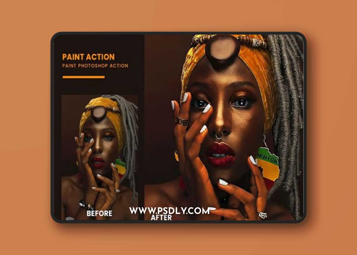 Paint Photoshop Action