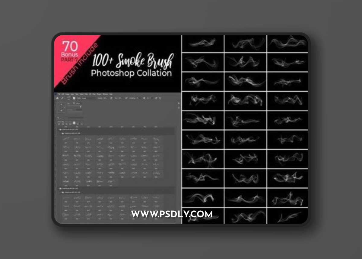 Smoke Photoshop Brush Collation