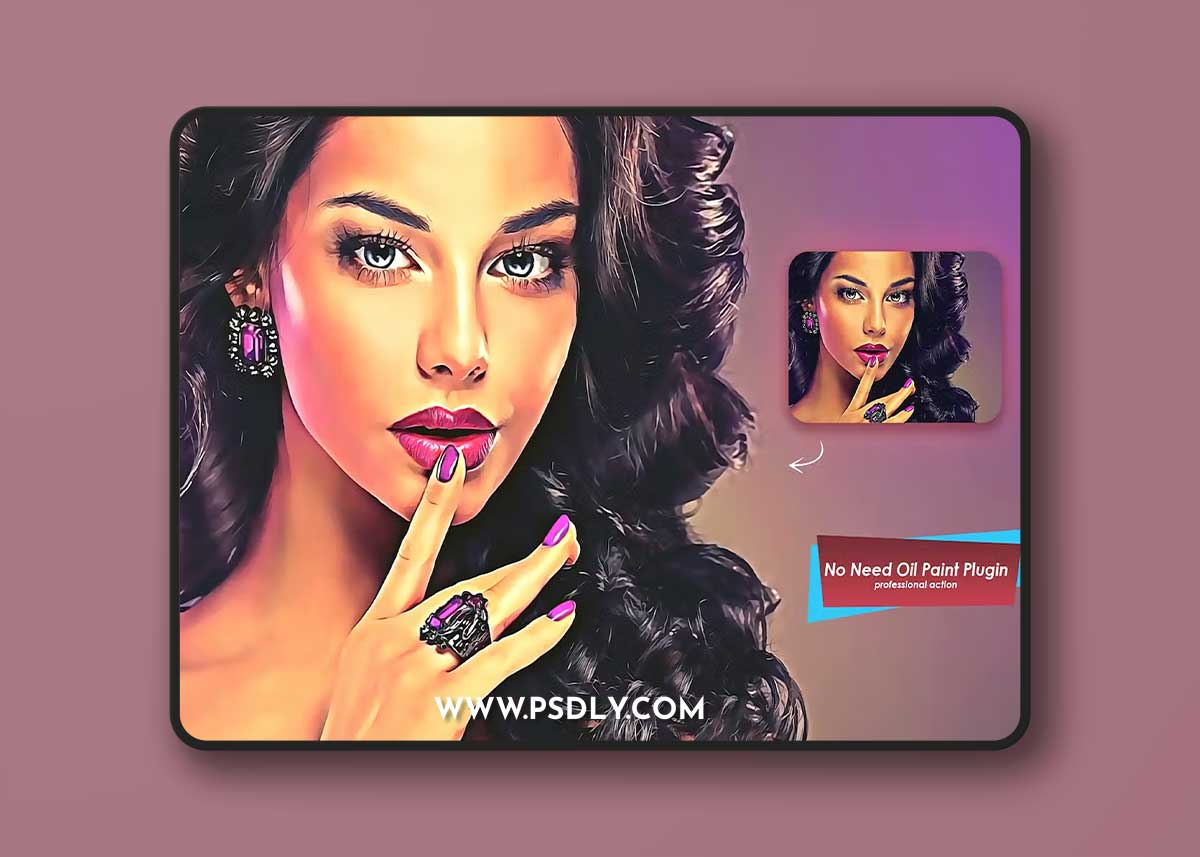 Vector Painting Photoshop Action V2 527PWLK