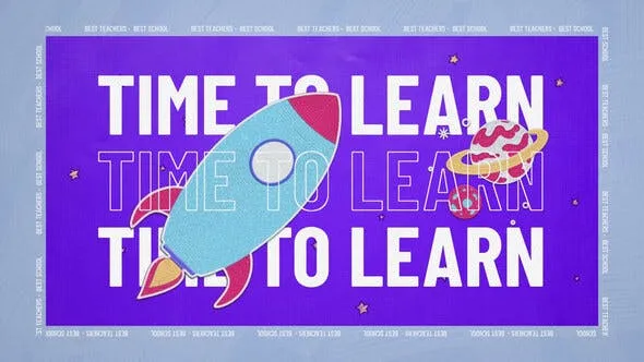 Videohive Back to School Collage Opener 48194593