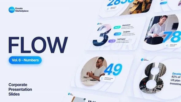 Videohive Flow - Numbers Scenes Pack 46458560