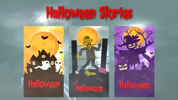 Videohive Halloween Stories 48239731