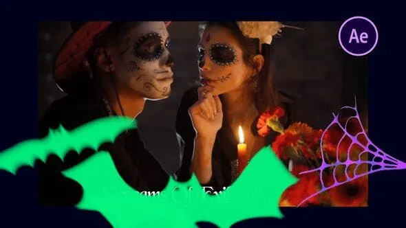 Videohive Happy Halloween Party Opener 48290316