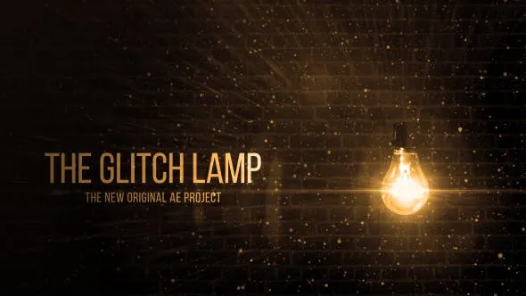 Videohive Lamp Logo Reveal 13513267