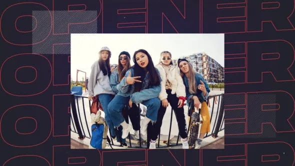 Videohive Modern Typography Intro 47644838