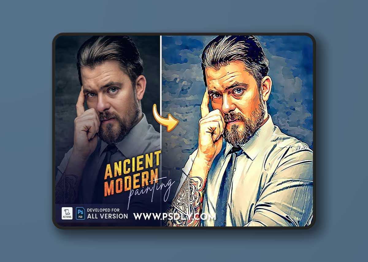 Ancient Modern Painting T49YJJJ