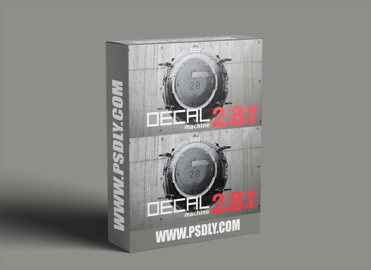 Blender - DECALmachine v2.8.1