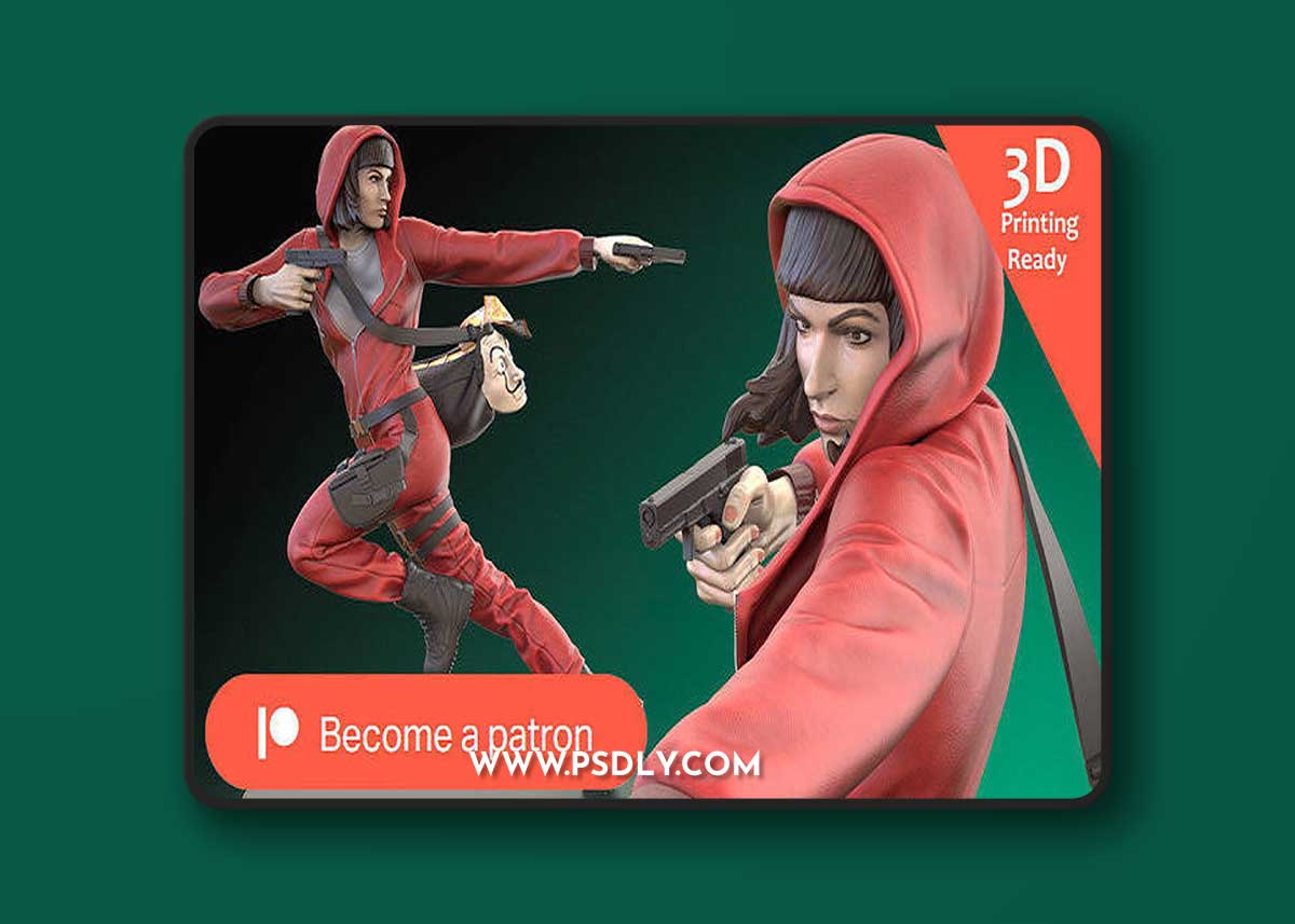 Tokyo La Casa De Papel – 3D Print Model